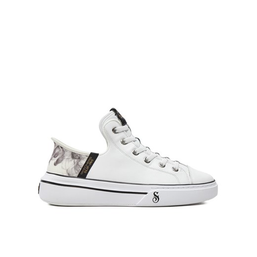 Sneakersy Skechers Snoop One-Og 251016/WBK Biały ze sklepu eobuwie.pl w kategorii Trampki damskie - zdjęcie 181304837