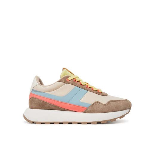 Sneakersy Gioseppo Athol 74565-P Beżowy ze sklepu eobuwie.pl w kategorii Buty sportowe damskie - zdjęcie 181305338