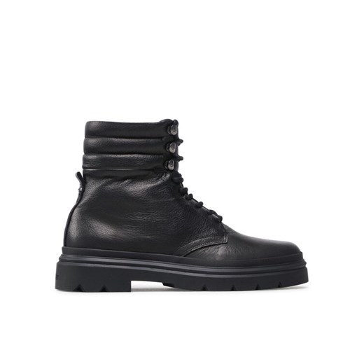 Trapery Calvin Klein Combat Boot Pb Lh HM0HM00667 Czarny ze sklepu eobuwie.pl w kategorii Buty zimowe męskie - zdjęcie 181305659