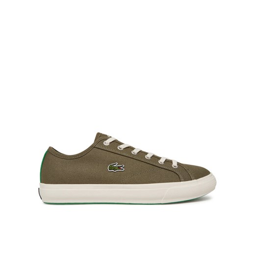 Tenisówki Lacoste 7-49CMA0033 Khaki ze sklepu eobuwie.pl w kategorii Trampki męskie - zdjęcie 181306798