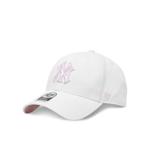 Czapka z daszkiem 47 Brand MLB New York Yankees In The Clouds ’47 MVP B-ITCMP17CTP Biały ze sklepu eobuwie.pl w kategorii Czapki z daszkiem damskie - zdjęcie 181307628