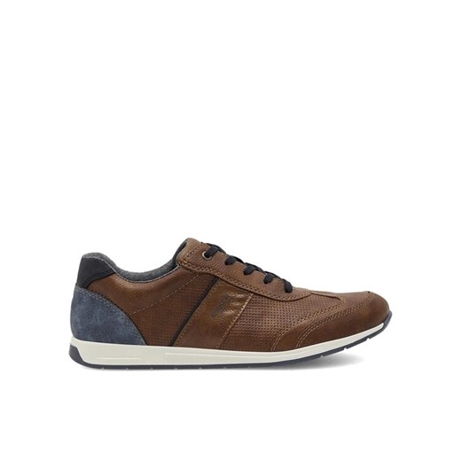 Sneakersy Rieker 11928-25 Brązowy ze sklepu eobuwie.pl w kategorii Buty sportowe męskie - zdjęcie 181309897