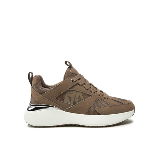 Sneakersy DKNY Zofi K4402944 Zielony ze sklepu eobuwie.pl w kategorii Buty sportowe damskie - zdjęcie 181310217