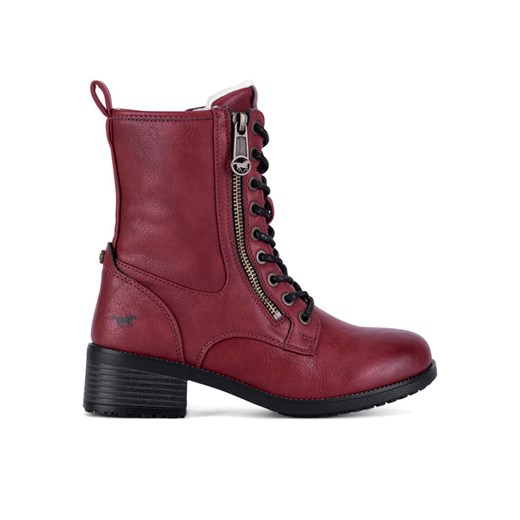 Botki Mustang 1402-601 Czerwony Mustang 41 eobuwie.pl