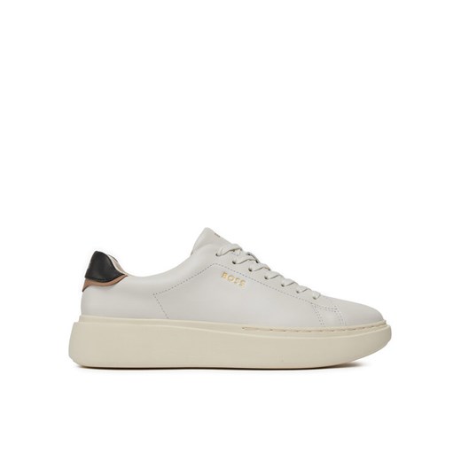 Sneakersy Boss Amber Runn 50511113 Biały ze sklepu eobuwie.pl w kategorii Buty sportowe damskie - zdjęcie 181312875