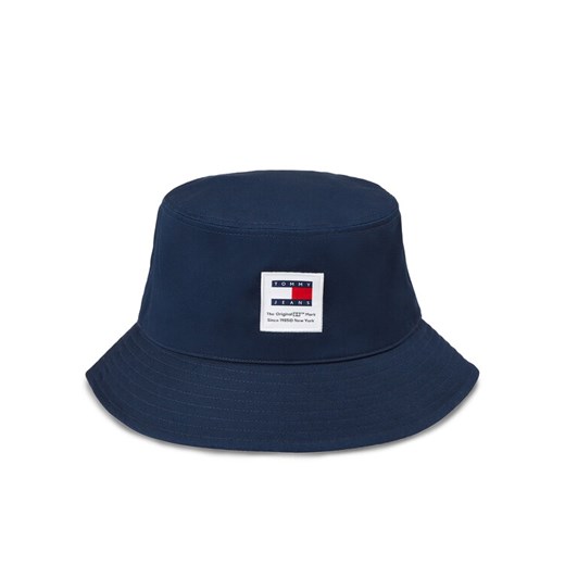 Kapelusz Tommy Jeans Tjm Modern Patch Bucket Hat AM0AM12018 Granatowy ze sklepu eobuwie.pl w kategorii Kapelusze męskie - zdjęcie 181314458