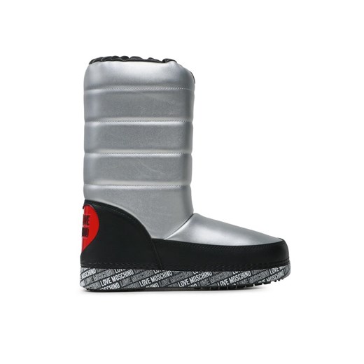 Śniegowce LOVE MOSCHINO JA24162G1HIT590B Srebrny Love Moschino 37_38 eobuwie.pl