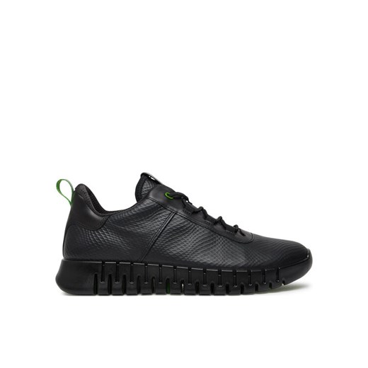 Sneakersy ECCO Gruuv M 52527452562 Czarny ze sklepu eobuwie.pl w kategorii Buty sportowe męskie - zdjęcie 181316396