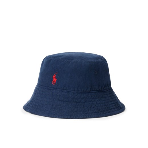 Kapelusz Polo Ralph Lauren 455938465003 Granatowy ze sklepu eobuwie.pl w kategorii Kapelusze damskie - zdjęcie 181317907
