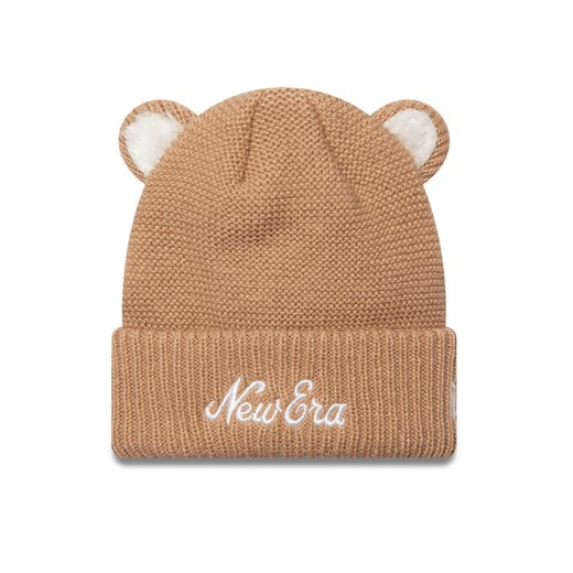 Czapka New Era Teddy Bear Ears Cuff Knit Beanie 60580794 Brązowy New Era OS eobuwie.pl