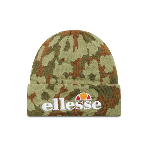 Czapka Ellesse Velly Camo Beanie SAKA2031 Zielony ze sklepu eobuwie.pl w kategorii Czapki zimowe męskie - zdjęcie 181318159