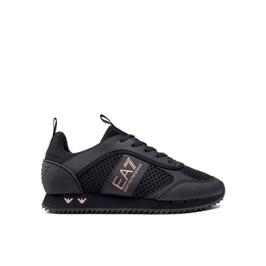 Sneakersy EA7 Emporio Armani X8X027 XK050 M701 Czarny ze sklepu eobuwie.pl w kategorii Buty sportowe męskie - zdjęcie 181318306