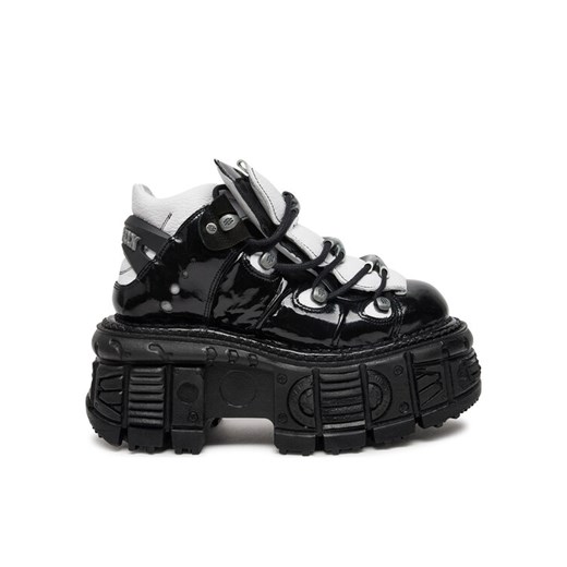 Sneakersy NEW ROCK M-106-S119 Czarny ze sklepu eobuwie.pl w kategorii Buty sportowe damskie - zdjęcie 181318606