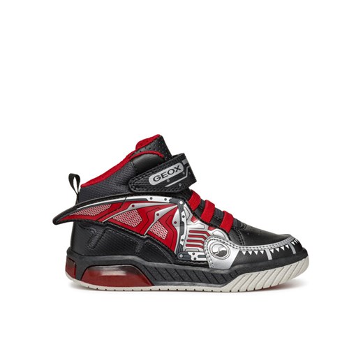 Sneakersy Geox J Inek Boy J469CB 011BC C0048 D Czarny ze sklepu eobuwie.pl w kategorii Buty sportowe dziecięce - zdjęcie 181321299