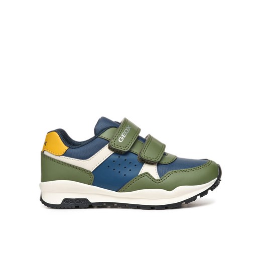 Sneakersy Geox Pavel J4515A 054FU CA34B S Zielony ze sklepu eobuwie.pl w kategorii Buty sportowe dziecięce - zdjęcie 181322338