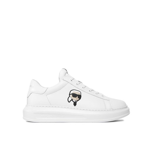 Sneakersy KARL LAGERFELD KL52530N Biały ze sklepu eobuwie.pl w kategorii Trampki męskie - zdjęcie 181323948