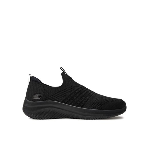 Sneakersy Skechers Ultra Flex 3.0-Classy Charm 149855/BBK Czarny ze sklepu eobuwie.pl w kategorii Buty sportowe damskie - zdjęcie 181328196