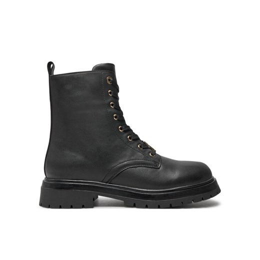 Trapery Tommy Hilfiger Lace Up Bootie T3A5-33568-0092 S Czarny ze sklepu eobuwie.pl w kategorii Buty zimowe dziecięce - zdjęcie 181329809