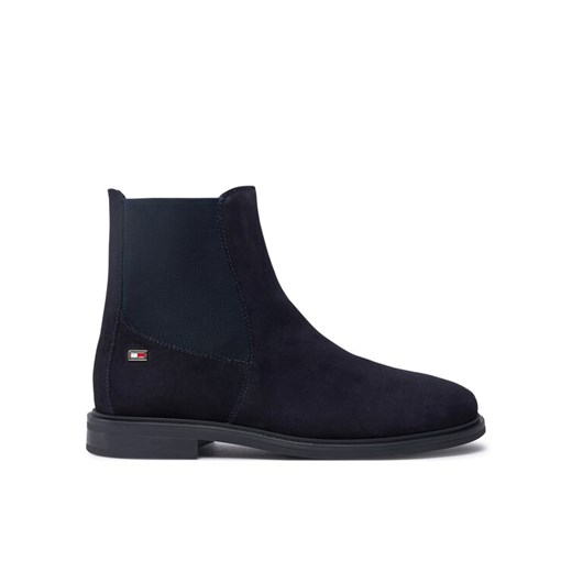 Sztyblety Tommy Hilfiger FW0FW08176 Granatowy Tommy Hilfiger 41 eobuwie.pl