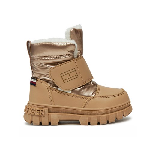 Śniegowce Tommy Hilfiger Fur Boot T1A5-33605-1695 M Beżowy Tommy Hilfiger 29 eobuwie.pl