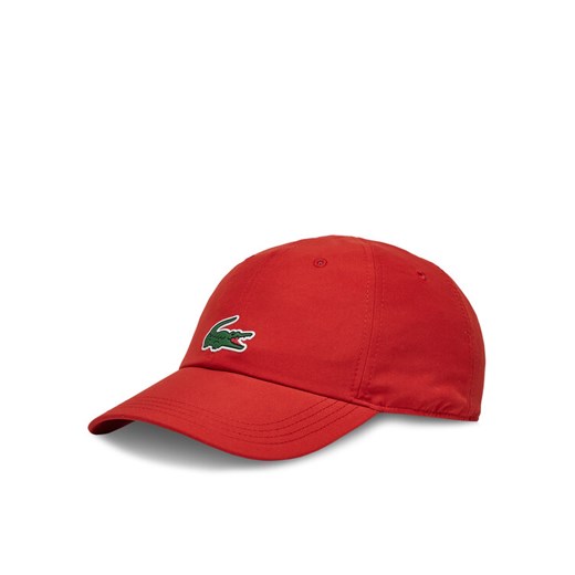 Czapka z daszkiem Lacoste RK2450 Czerwony ze sklepu eobuwie.pl w kategorii Czapki z daszkiem męskie - zdjęcie 181335005