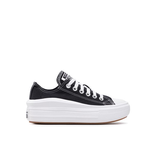 Trampki Converse Ctas Move Ox 570256C Czarny ze sklepu eobuwie.pl w kategorii Trampki damskie - zdjęcie 181335857