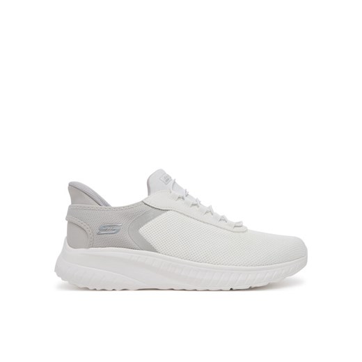 Sneakersy Skechers Bobs Squad Chaos-Tough Walk 118303/OFWT Biały ze sklepu eobuwie.pl w kategorii Buty sportowe męskie - zdjęcie 181337985