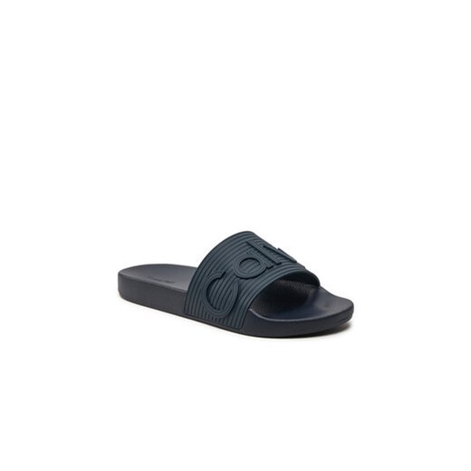 Klapki Calvin Klein Pool Slide HM0HM01519 Granatowy Calvin Klein 41 eobuwie.pl