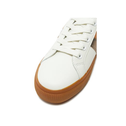 Sneakersy Lauren Ralph Lauren 802942784001 Biały 35_5 eobuwie.pl