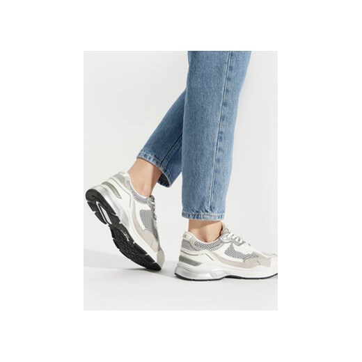 Sneakersy Pepe Jeans Dave Evolution W PLS60002 Biały Pepe Jeans 40 eobuwie.pl