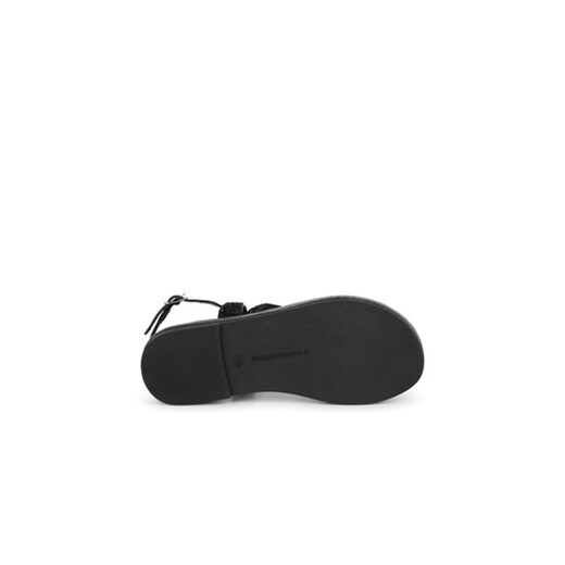 Sandały Karl Lagerfeld Kids Z30004 M Czarny 33 eobuwie.pl