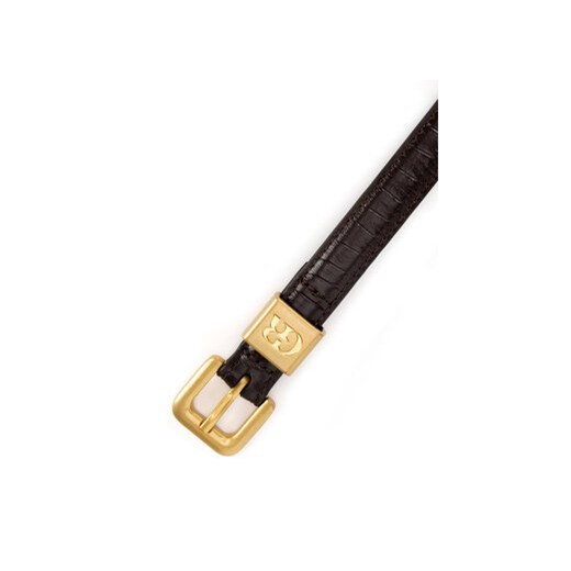 Pasek Damski Gino Rossi BLYL24002-2 CR Brązowy Gino Rossi L eobuwie.pl