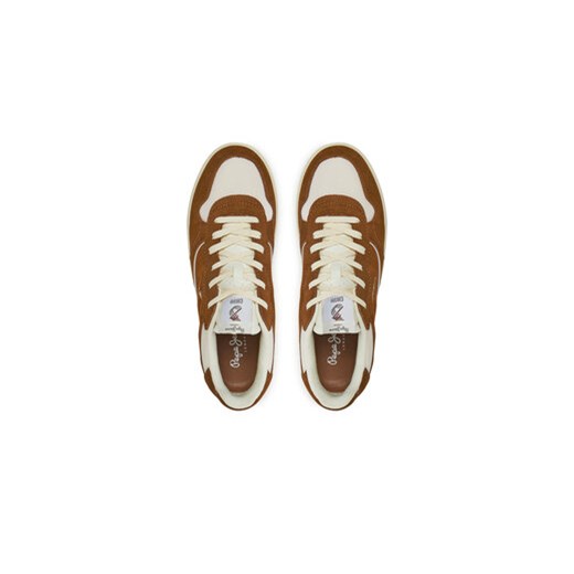 Sneakersy Pepe Jeans Chester Air M PMS00033 Brązowy Pepe Jeans 43 eobuwie.pl