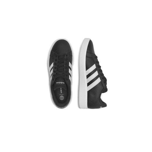 Sneakersy adidas GRAND COURT BASE 2.0 GW9251 Czarny 44 eobuwie.pl