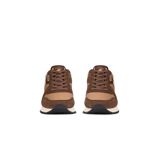 Sneakersy Beverly Hills Polo Club W-3C098-2A324 Brązowy 38 eobuwie.pl