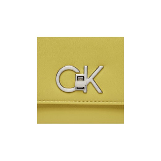 Torebka Calvin Klein Re-Lock Camera Bag W/Flap K60K611083 Żółty Calvin Klein 00 eobuwie.pl