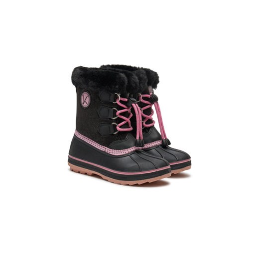Śniegowce Kimberfeel Sonik Czarny Kimberfeel 30 eobuwie.pl