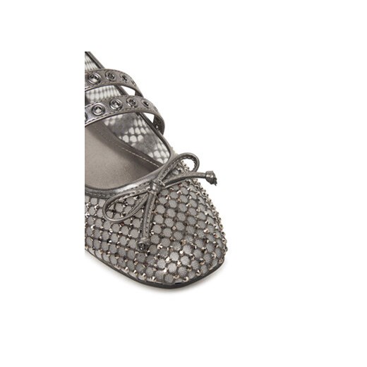 Baleriny Guess FLJKNN FAB02 Srebrny Guess 37 eobuwie.pl