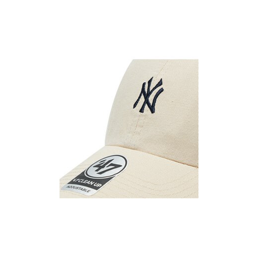 Czapka z daszkiem 47 Brand New York Yankees MLB Base Runner Clean Up 47 Brand 00 eobuwie.pl