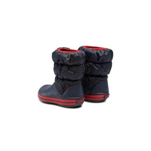 Śniegowce Crocs Winter Puff Boot 14613-485 Granatowy Crocs 24_25 eobuwie.pl