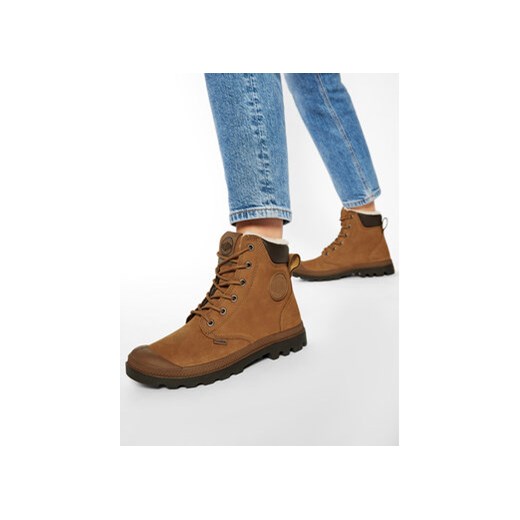 Trapery Palladium Pampa Sport Cuff WPS 72992-697-M Brązowy Palladium 36 eobuwie.pl