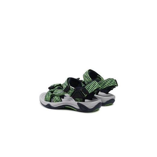 Sandały CMP Kids Hamal Hiking Sandal 38Q9954 Zielony 28 eobuwie.pl