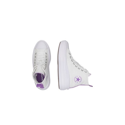 Trampki Converse CHUCK TAYLOR ALL STAR MOVE PLATFORM A03667C Biały Converse 38 eobuwie.pl