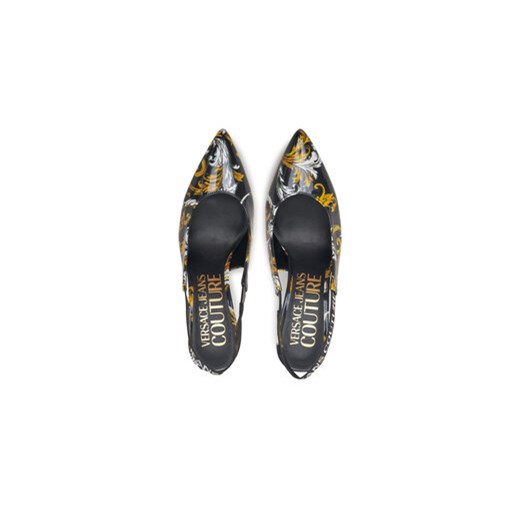 Sandały Versace Jeans Couture 78VA3S52 Czarny 37 eobuwie.pl