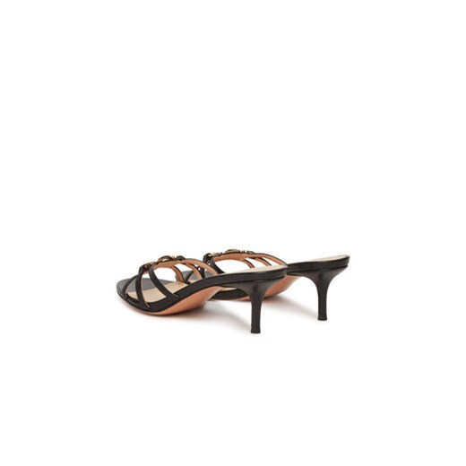 Klapki TWINSET 251TCP102 Czarny Twinset 36 eobuwie.pl