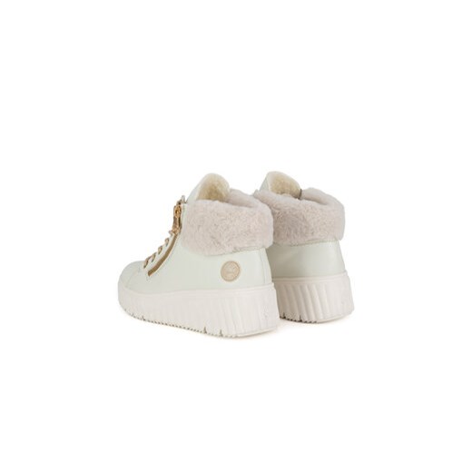 Botki Rieker N2506-81 Biały Rieker 39 eobuwie.pl