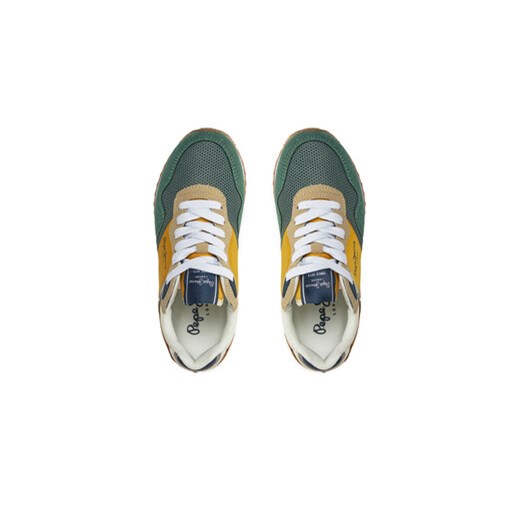 Sneakersy Pepe Jeans London Urban B PBS40002 Zielony Pepe Jeans 32 eobuwie.pl