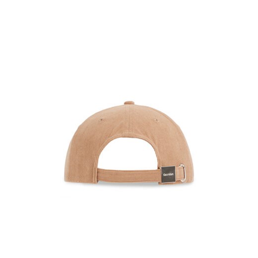 Czapka z daszkiem Calvin Klein Corduroy Cotton Cap K60K612894 Brązowy Calvin Klein 00 eobuwie.pl