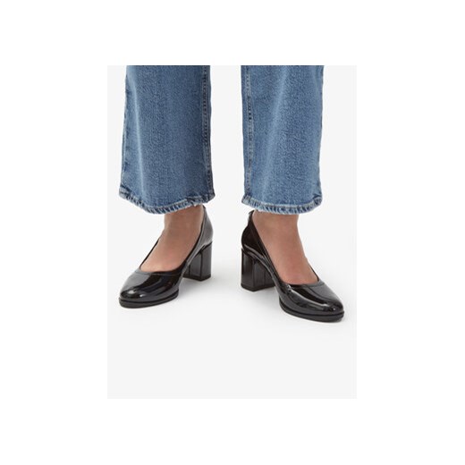 Czółenka Clarks Freva 55 Court 26174873 Czarny Clarks 39 eobuwie.pl