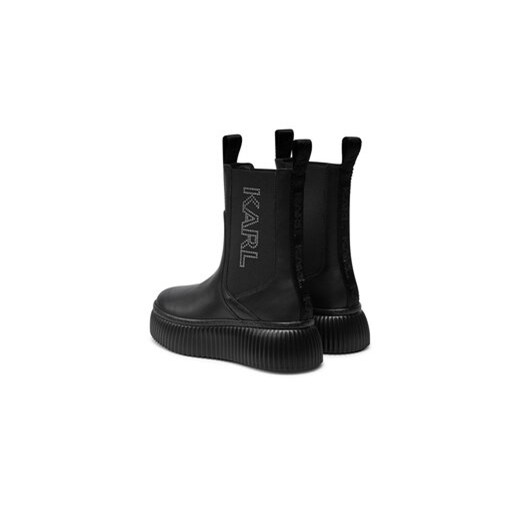 Sztyblety KARL LAGERFELD KL42343 Czarny Karl Lagerfeld 36 eobuwie.pl